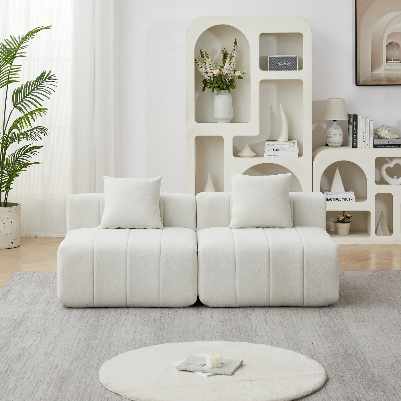 Chenille Sectional Sofa