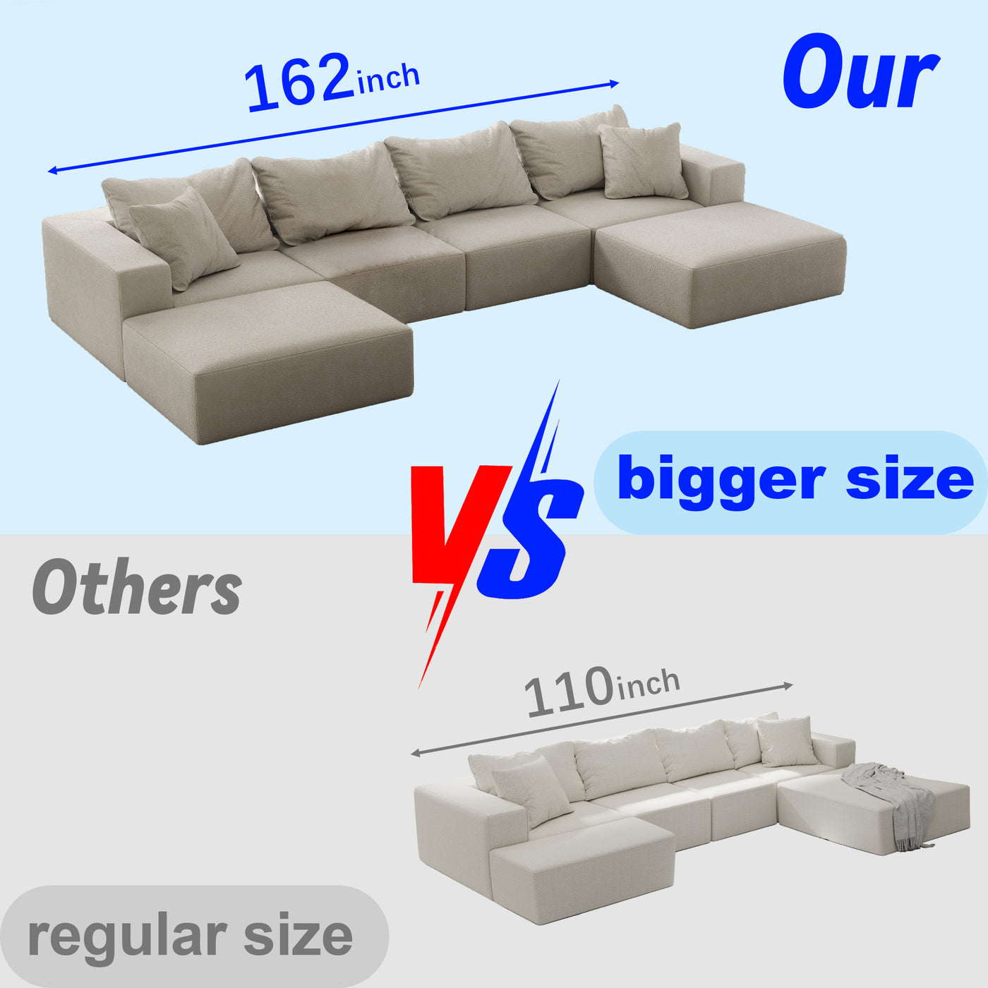 Canapé Sofa Nuage Moderne