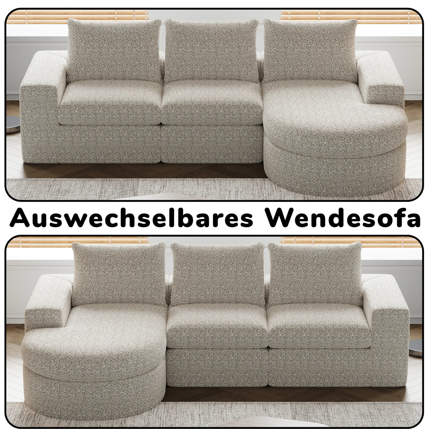 Canapé Luxe Modulaire