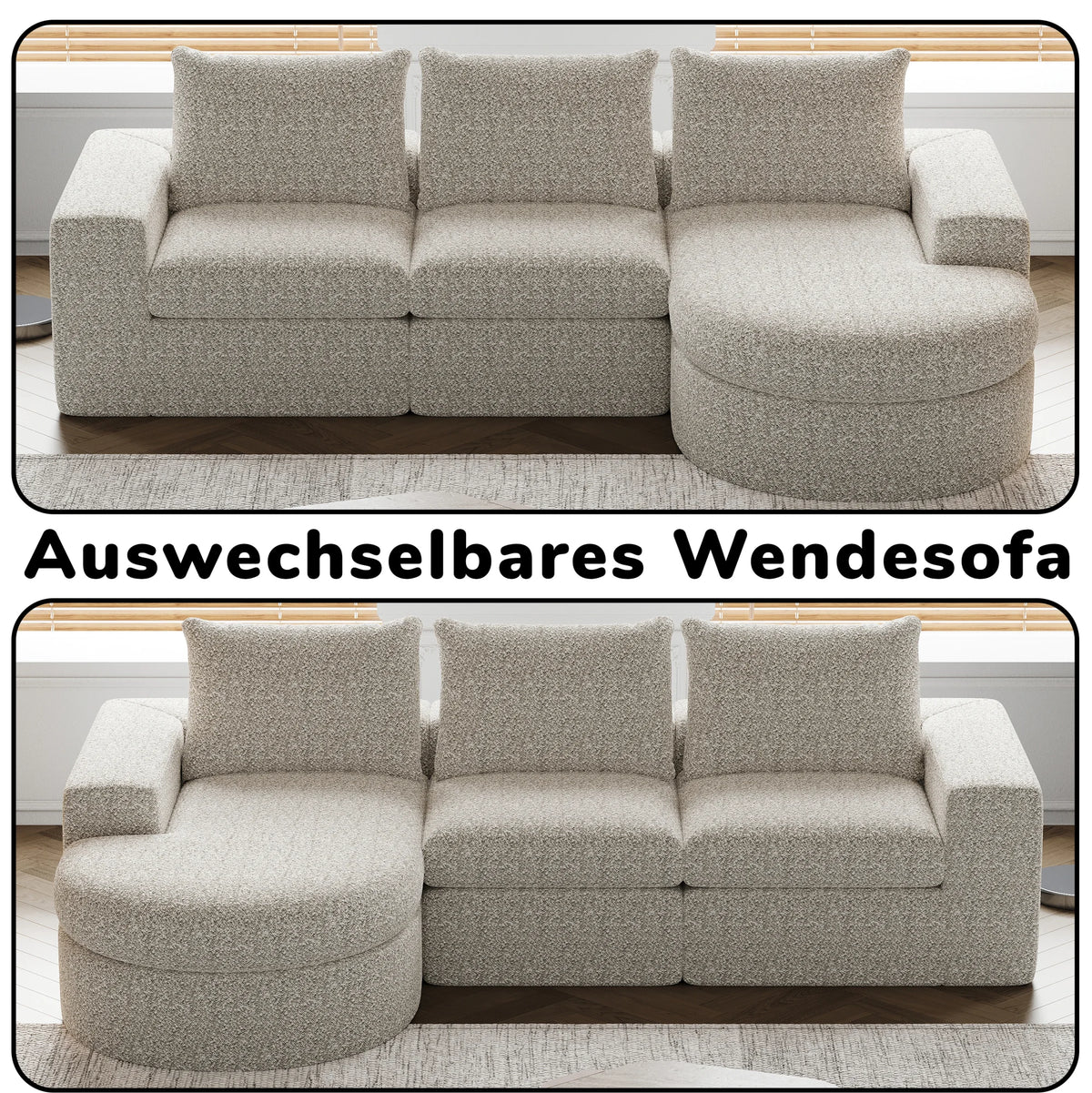 Canapé Luxe Modulaire