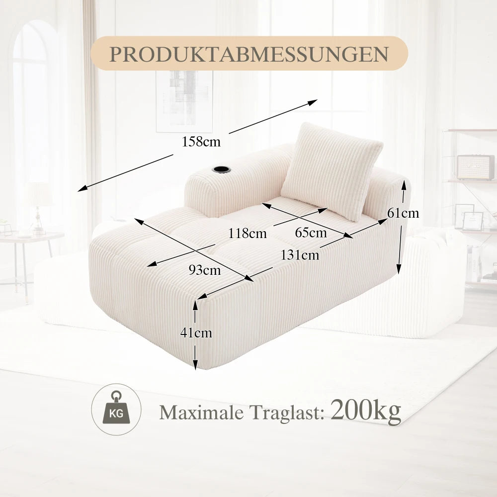 Canapé Moderne Compact