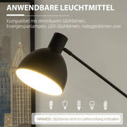 Lampe de sol design industriel
