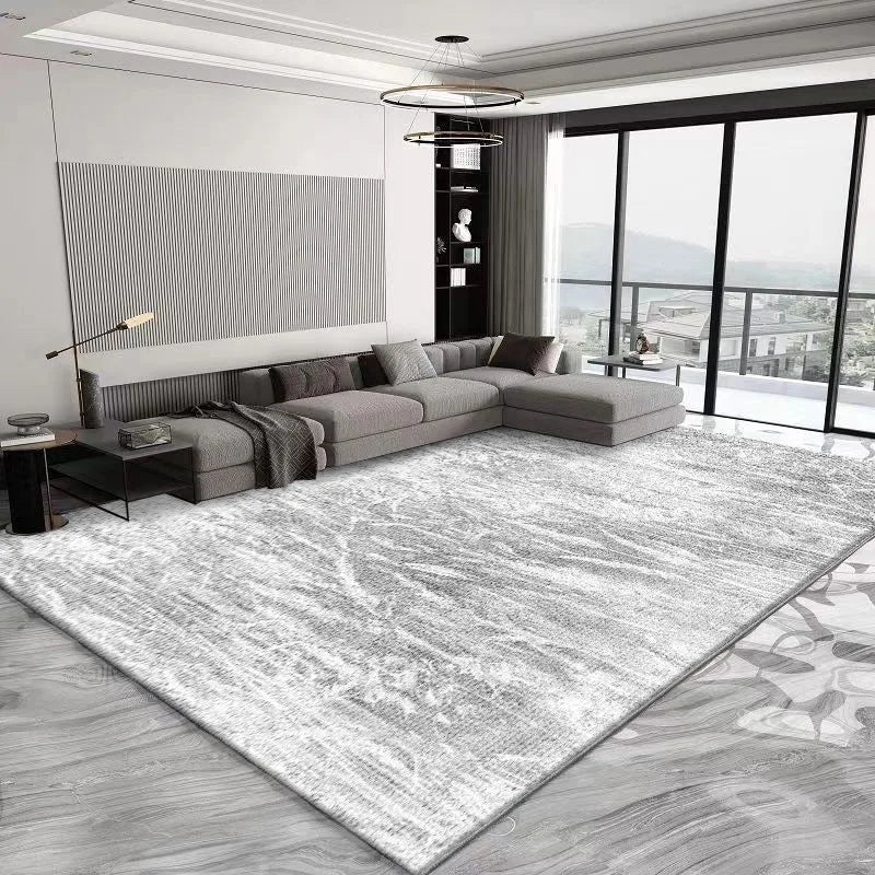 Tapis de salon de grande taille, style minimaliste