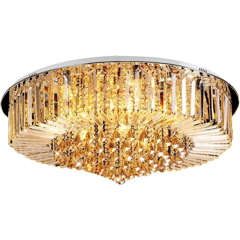 LED plafonnier en cristal cages