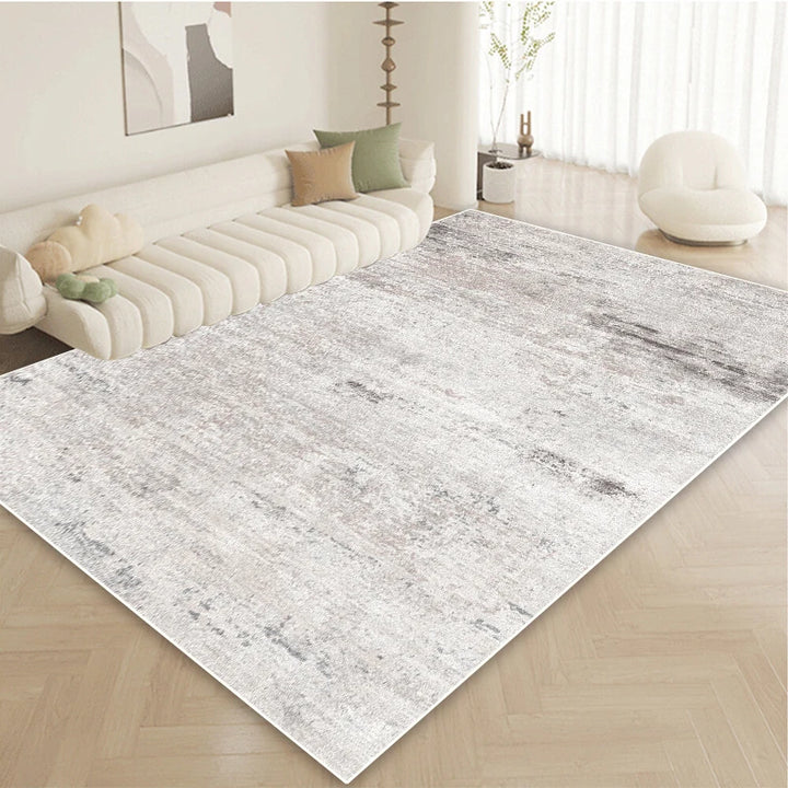 Tapis non pelucheux minimaliste moderne
