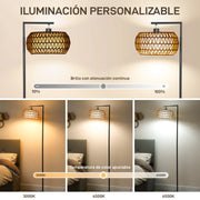 Lampadaire Homcom avec abat-jour