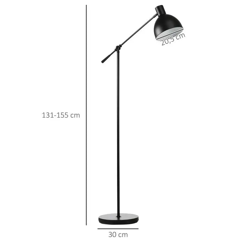 Lampe de sol design industriel