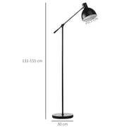 Lampe de sol design industriel