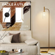 Lampadaire sur pied salon lampe sur pied