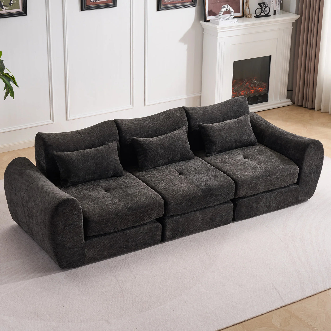 Canapé Premium - Gris
