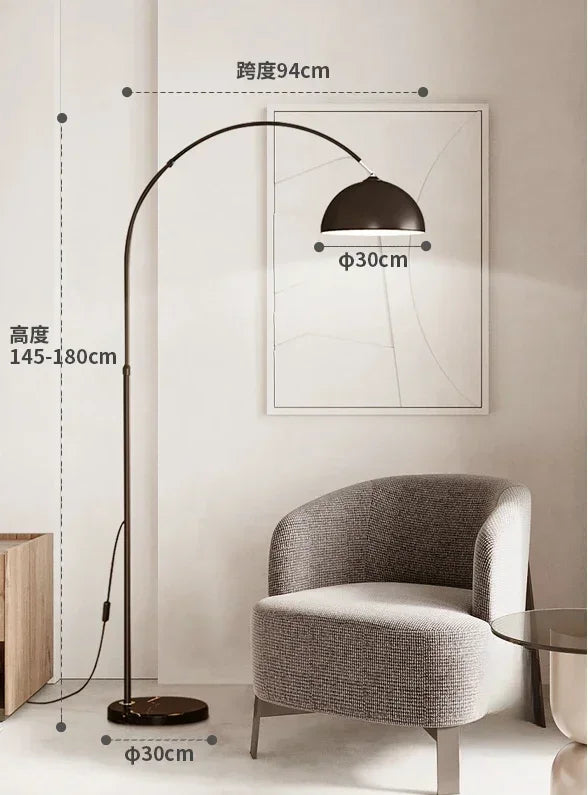 Lampadaire LED Minimaliste Nordique