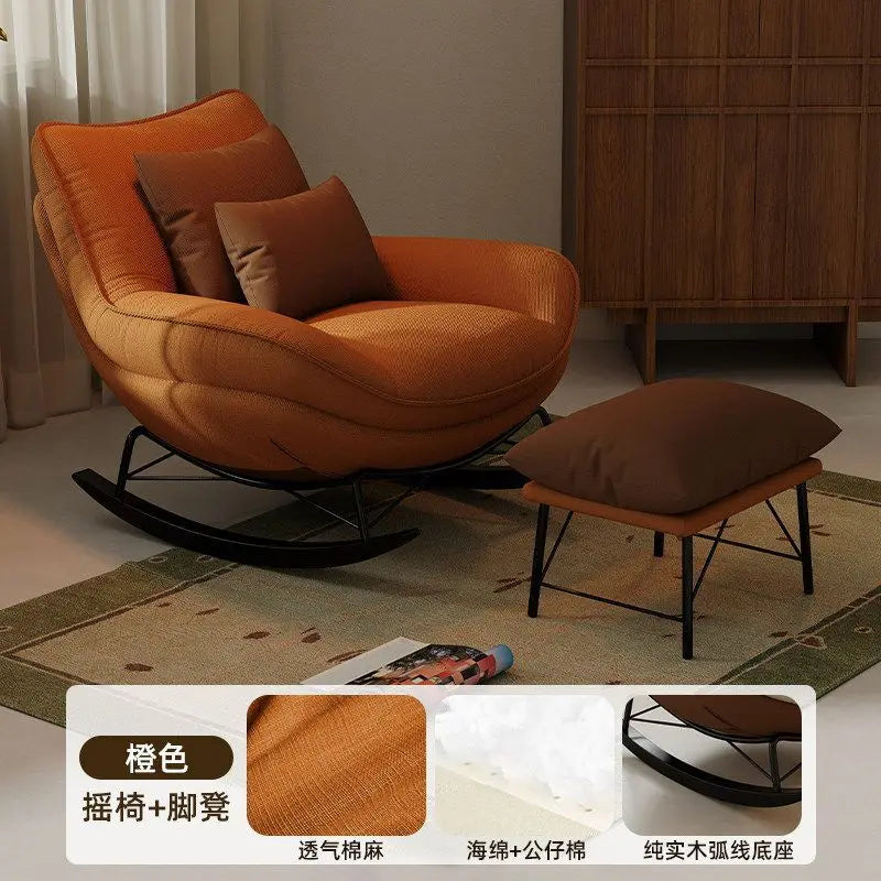 Fauteuil à bascule moderne