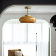 Lampe suspendue en verre nordique