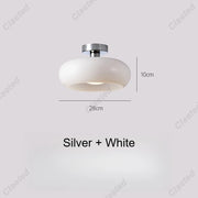 Lampe suspendue en verre nordique