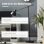 Lampe de sol design industriel