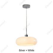 Lampe suspendue en verre nordique