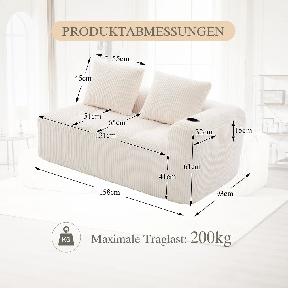 Canapé Moderne Compact