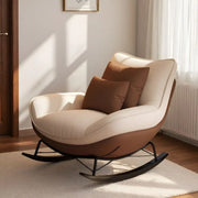 Fauteuil à bascule moderne