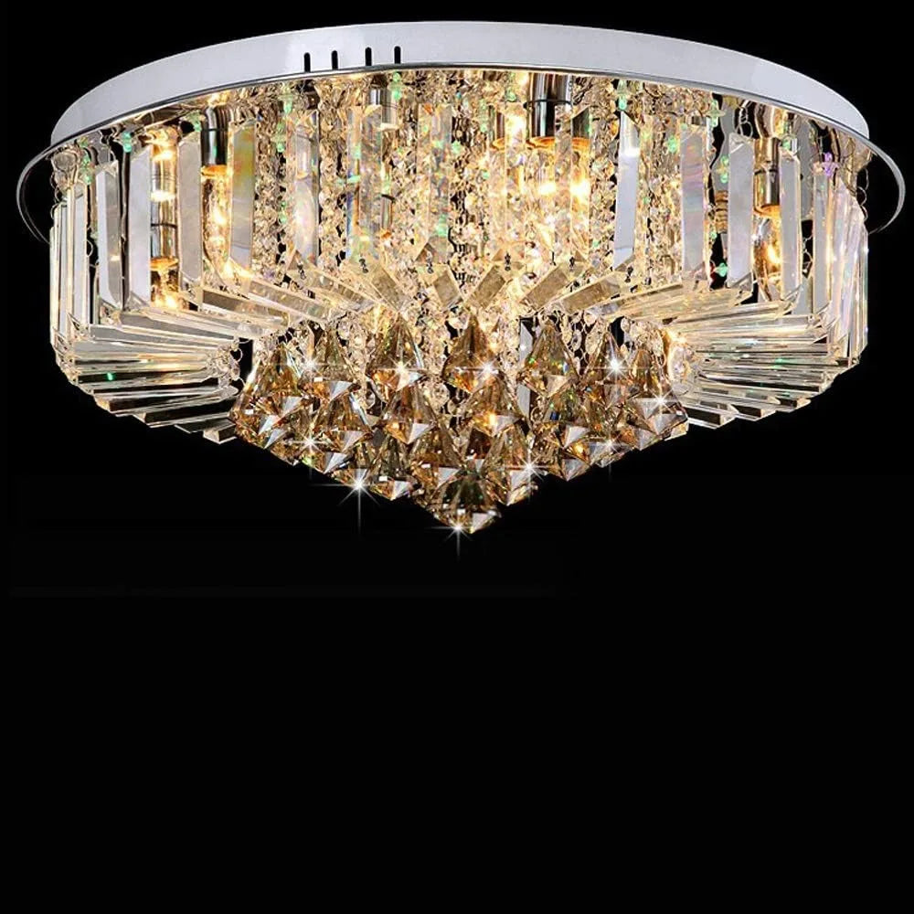 LED plafonnier en cristal cages