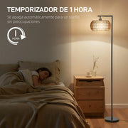 Lampadaire Homcom avec abat-jour
