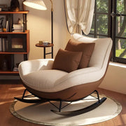 Fauteuil à bascule moderne