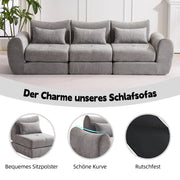 Canapé Premium - Gris