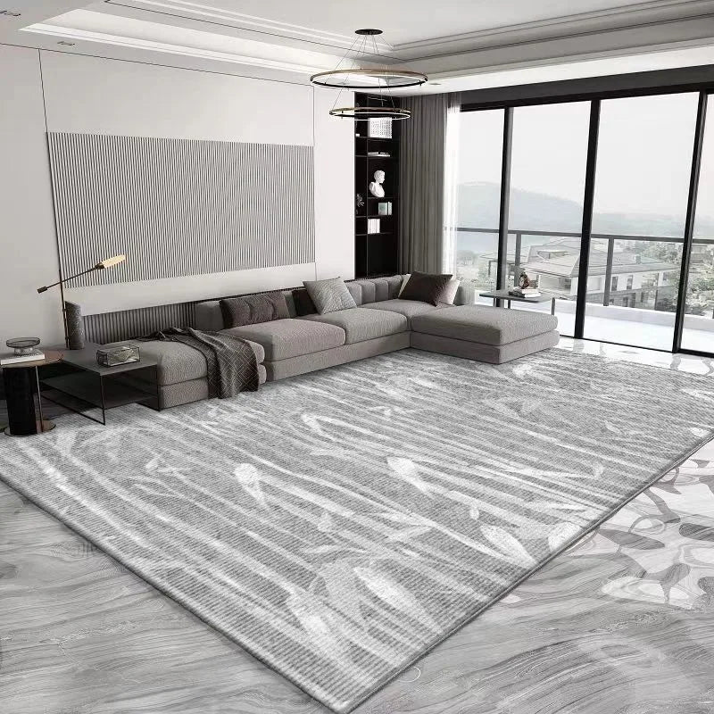 Tapis de salon de grande taille, style minimaliste