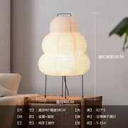 Lampe sur pied sculpturale Wabi