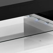 Table basse moderne avec éclairage