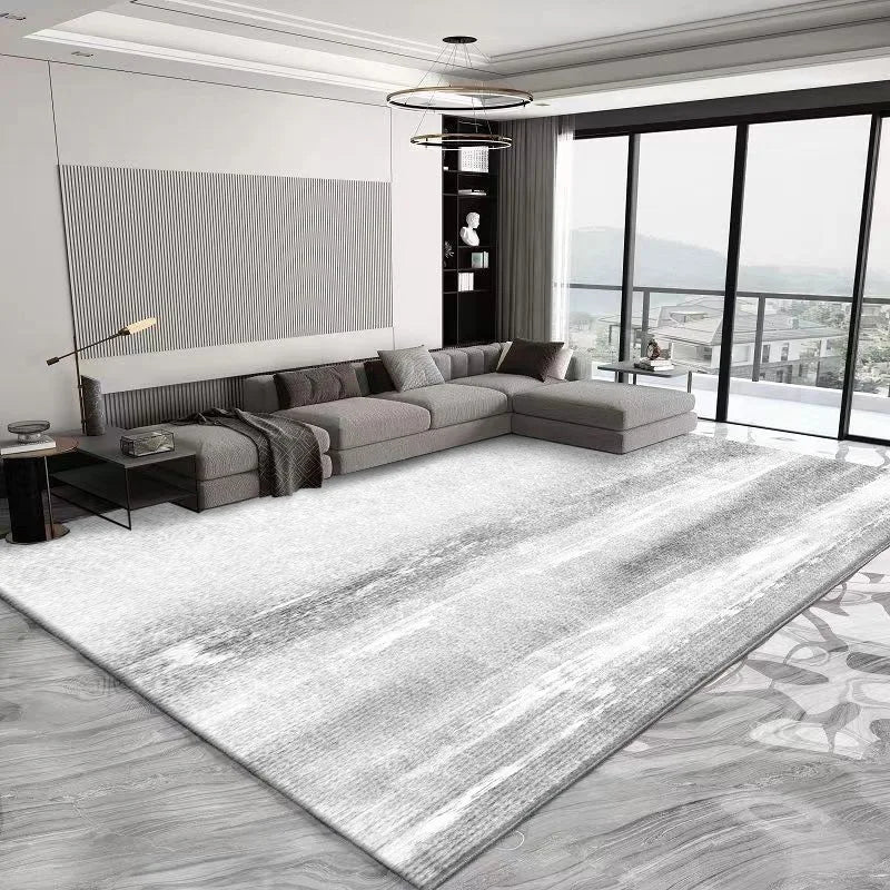 Tapis de salon de grande taille, style minimaliste