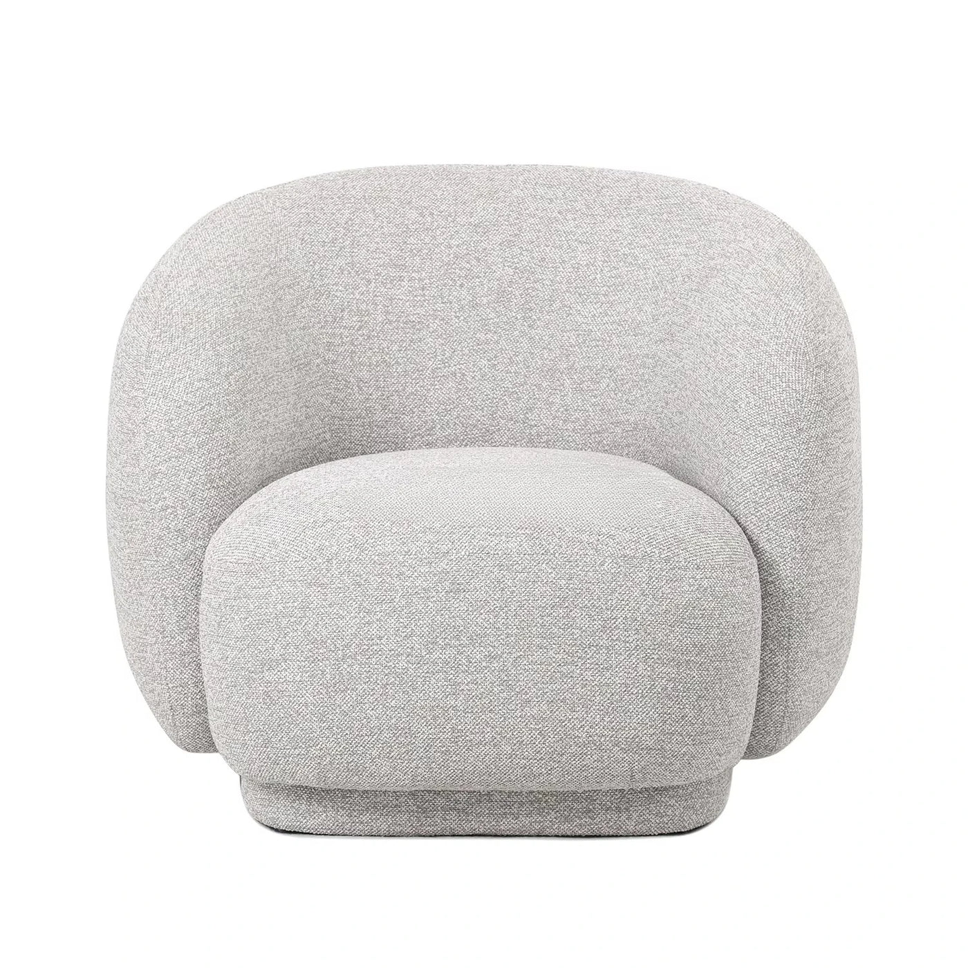 Fauteuil d'appoint moderne de style nordique en tissu pour salon et chambre à coucher, de haute qualité, confortable, luxueux, pivotant