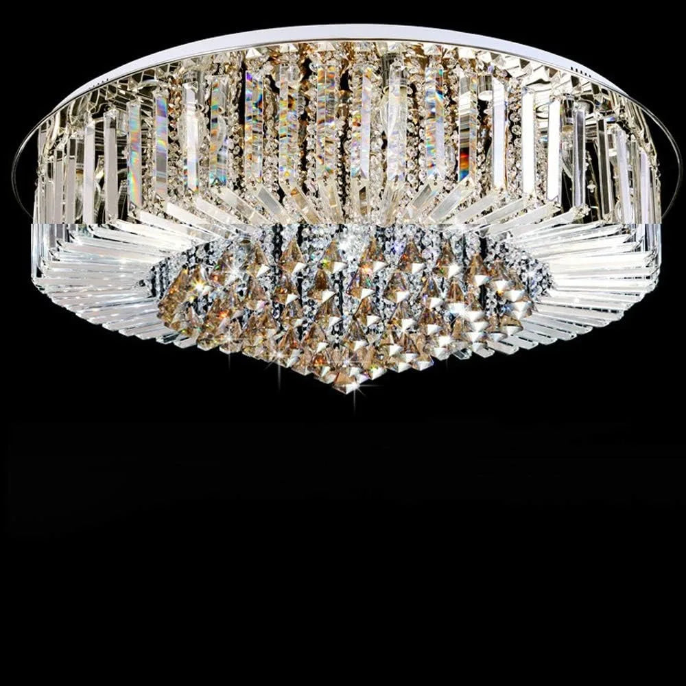LED plafonnier en cristal cages