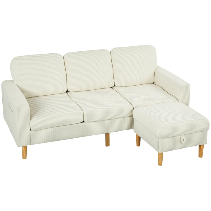 Canapé Luxe 3 places - Beige